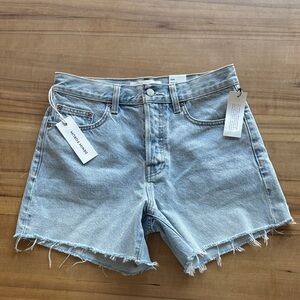 Denim Forum Light Blue Jean Shorts